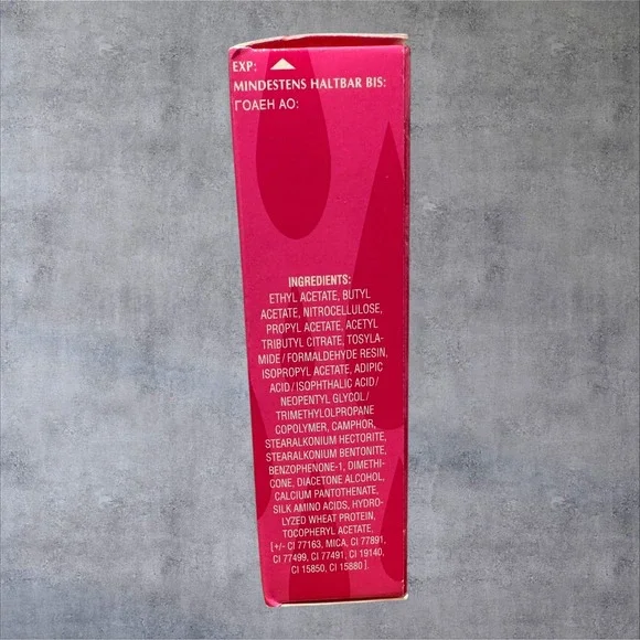 Mary Kay MK Signature Nail Enamel Red Hot 306600 9mL .33oz New Red Glossy - Picture 6 of 7